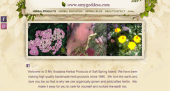 Desktop Screenshot of omygoddess.com